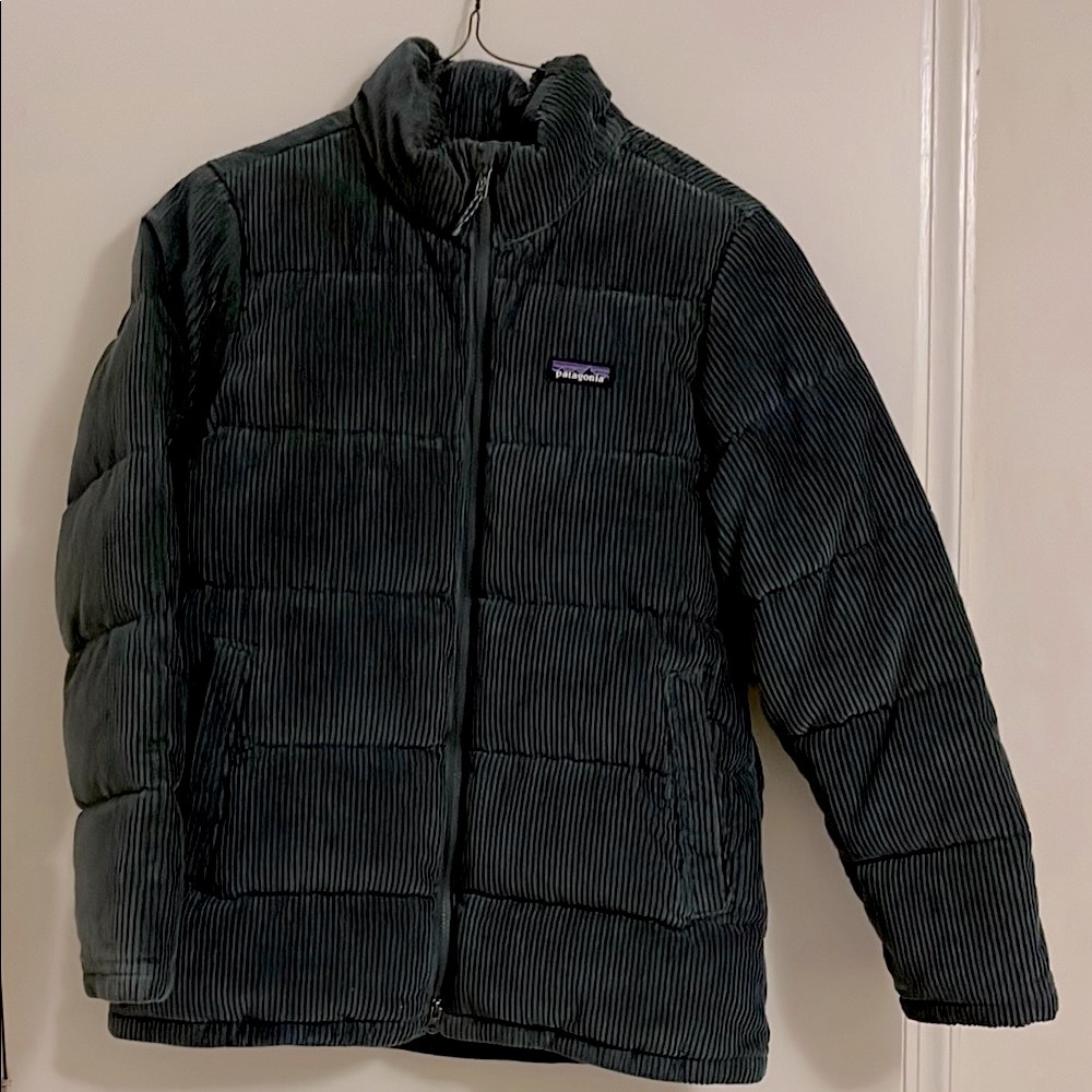 NWT Patagonia Green Cord Fjord Corduroy Jacket - Picture 2 of 6